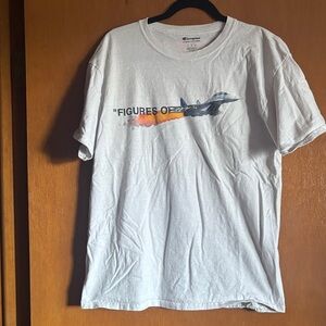 Virgil Abloh White Short Sleeve Graphic T-Shirt